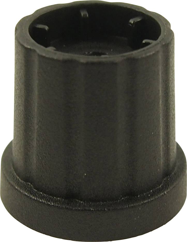 Tête de bouton rotatif Cliff CL178883 noir (Ø x H) 19.3 mm x 19.2 mm