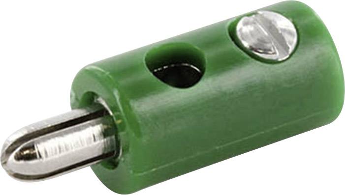 econ connect HOSGN Fiche mâle de laboratoire mâle, droit Ø de la broche: 2.6 mm vert