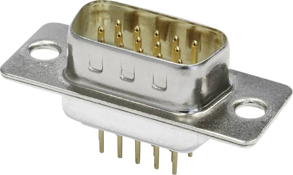 econ connect ST15HDP Embase SUB-D mâle 180 ° Nombre de pôles: 15 pin à souder