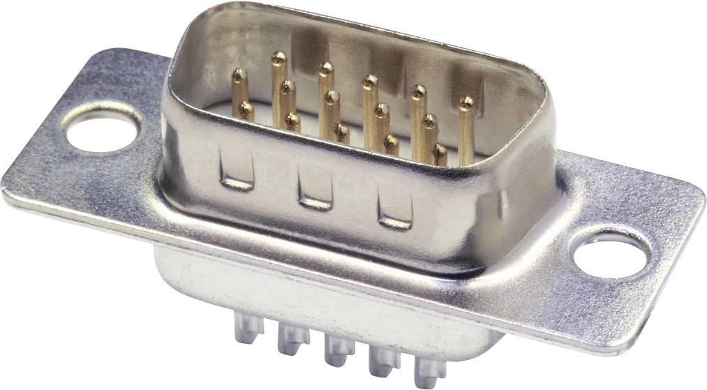 econ connect ST44HD Embase SUB-D mâle 180 ° Nombre de pôles: 44 fût à souder
