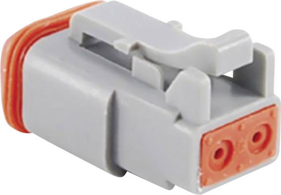 Connecteur automobile mâle Amphenol AT06 2S Pôle: 2 13 A