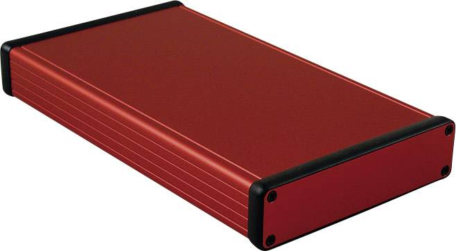 Boîtier profilé Hammond Electronics 1455P2201RD aluminium rouge 220 x 125 x 30.5 1 pc(s)