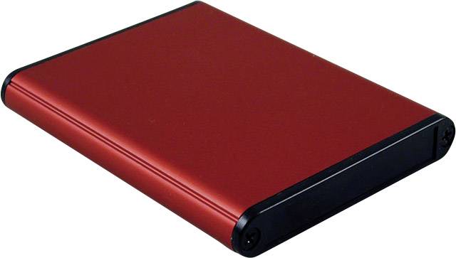Boîtier profilé Hammond Electronics 1455A802RD aluminium rouge 80 x 70 x 12 1 pc(s)