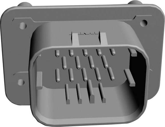 TE Connectivity Barrette mâle encastrable (de précision) série AMPSEAL Nbr total de pôles 14 776261-1 1 pc(s)