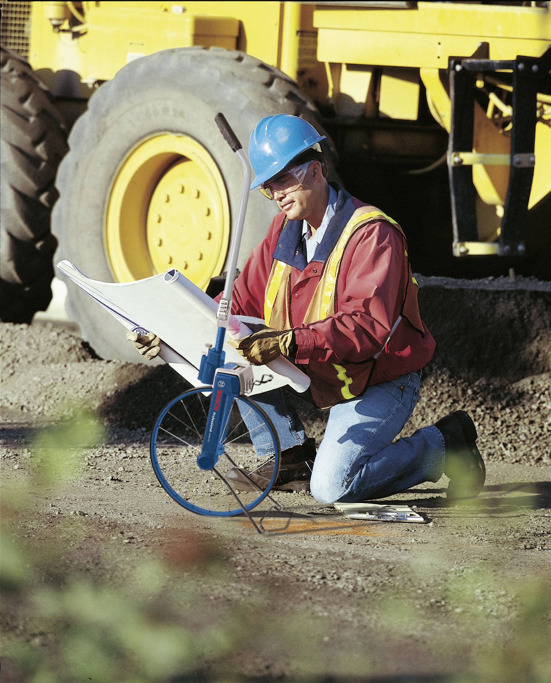 Odomètre Bosch Professional GWM40 Plage de mesure (max.) (détails)=999.99 m