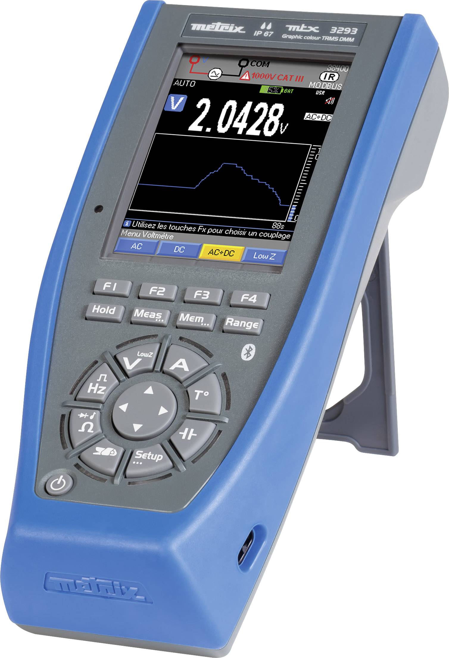 Metrix MTX3293 Hand-Multimeter