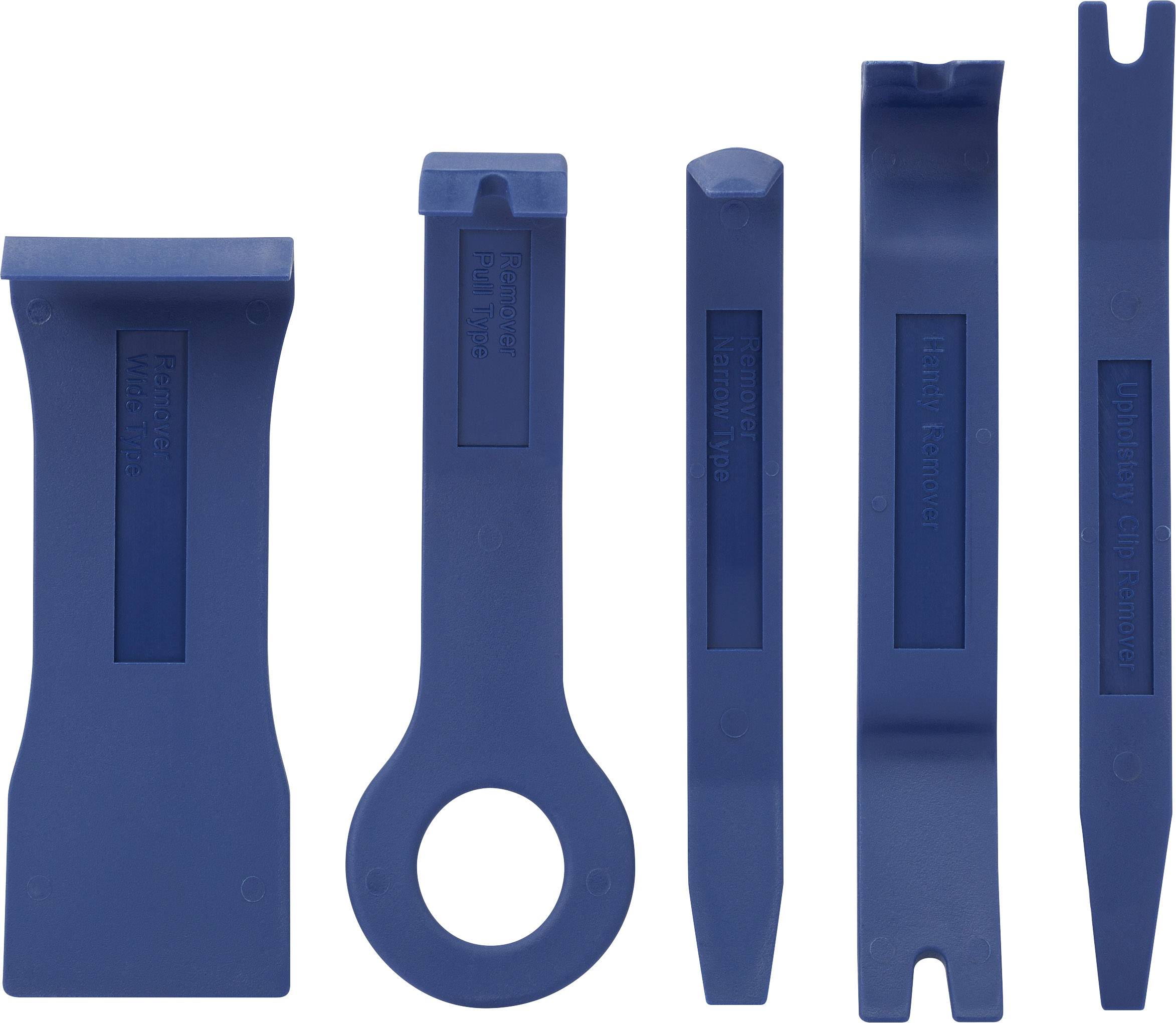 Basetech BT-2203102 SET d'outils de déblocage pour pièces DE VOITURE 5 pièces