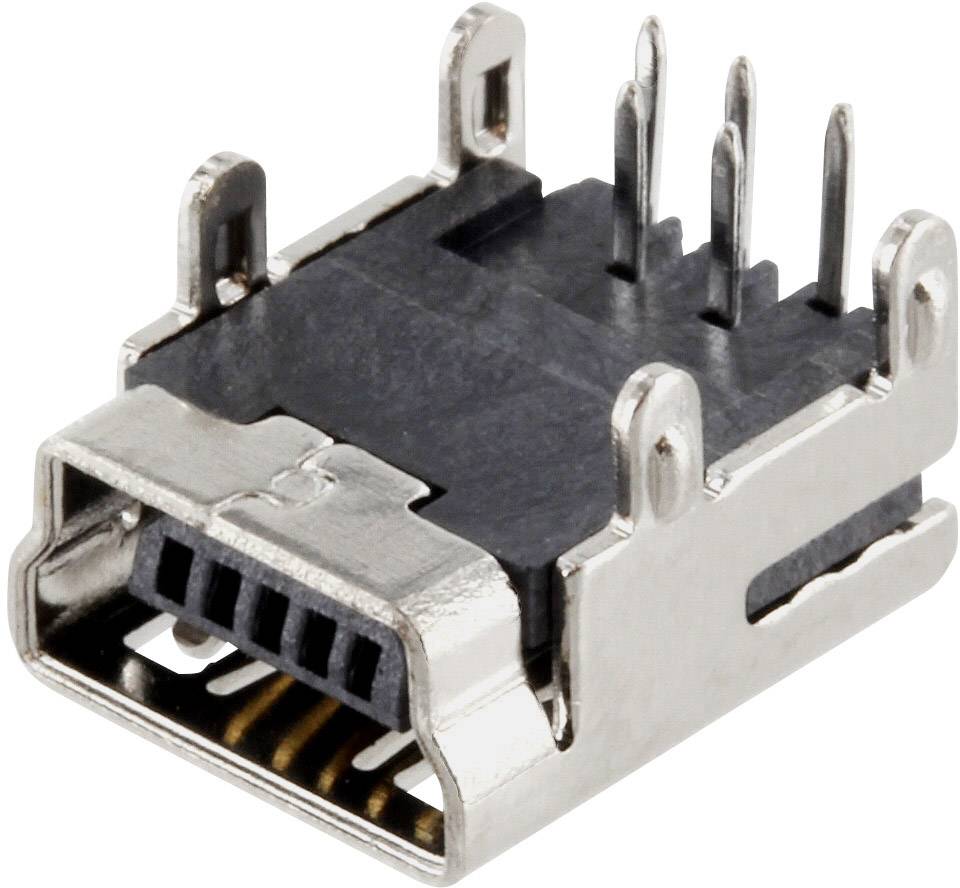 Embase mini USB-B econ connect MUB1B5W embase femelle horizontale USB 2.0 1 port