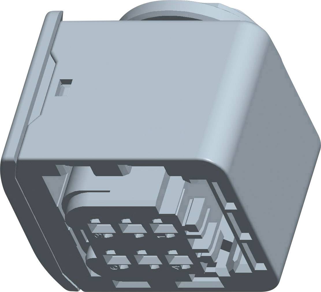 TE Connectivity Boîtier femelle pour câble série HDSCS, MCP Nbr total de pôles 3 1-1418469-1