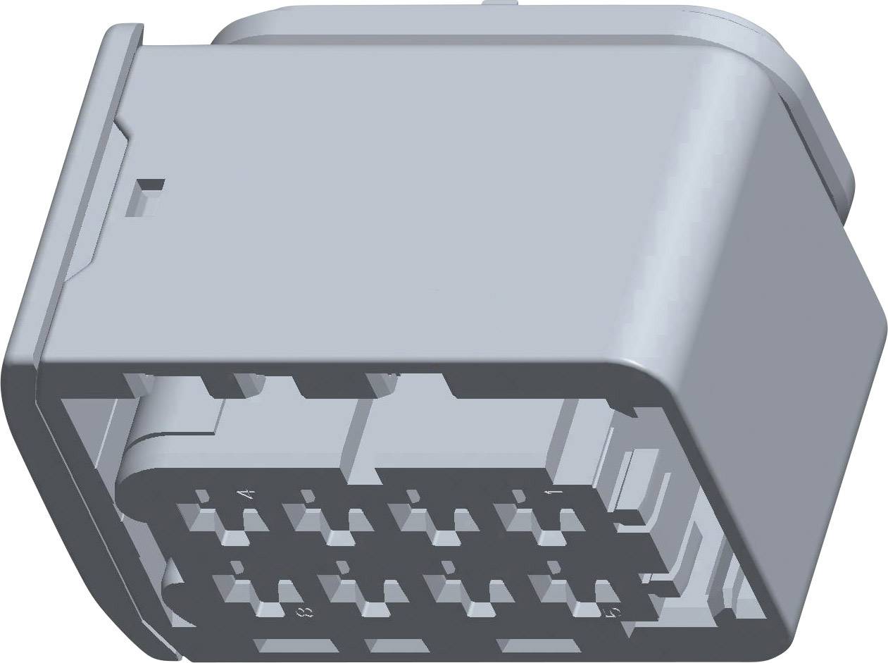 TE Connectivity Boîtier femelle pour câble série HDSCS, MCP Nbr total de pôles 8 1-1670894-1