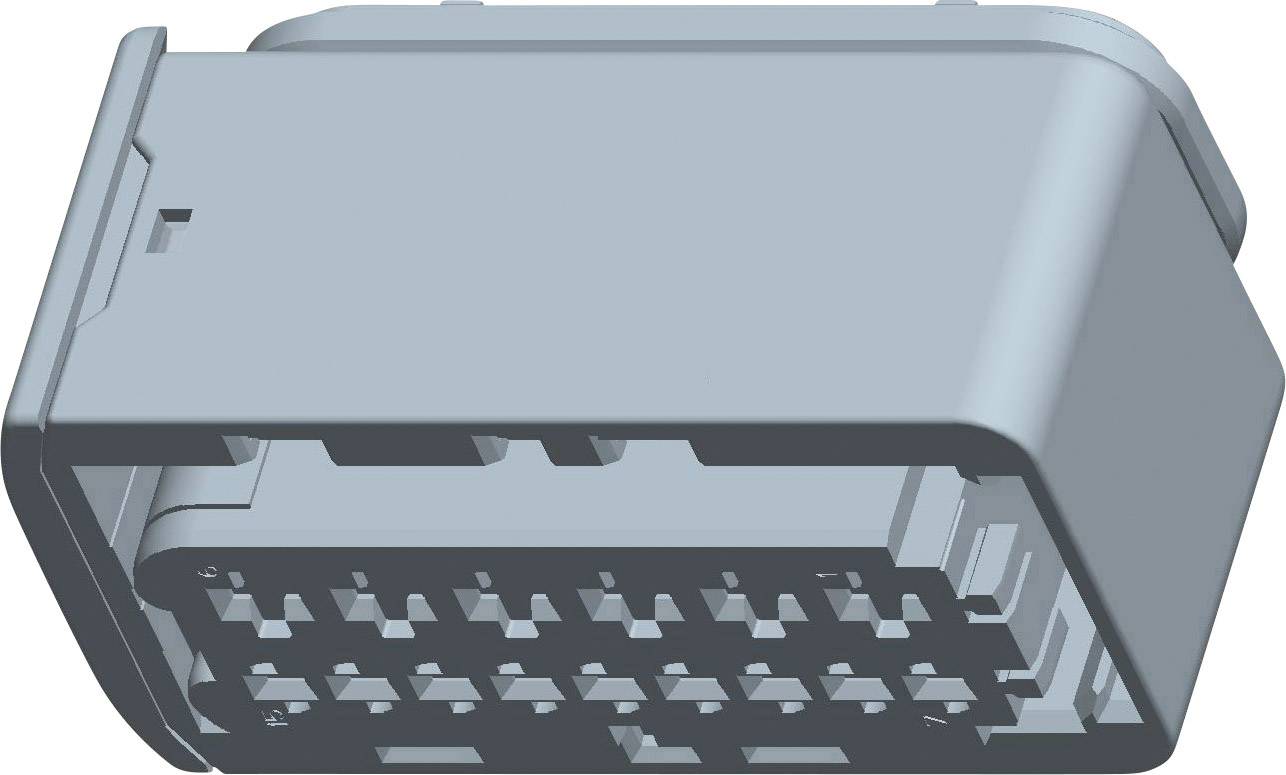 TE Connectivity Boîtier femelle pour câble série HDSCS, MCP Nbr total de pôles 15 1-1563878-1