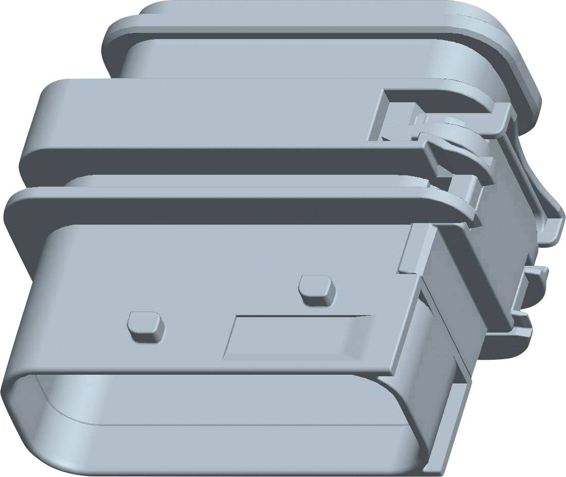 TE Connectivity Boîtier femelle pour platines série HDSCS, MCP Nbr total de pôles 4 1-1564534-1 1 pc(s)