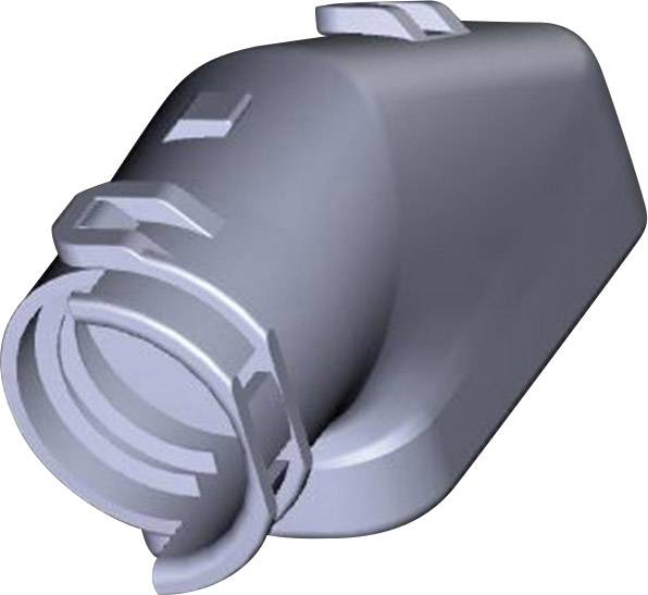 Capot coudé pour femelle et boîtier languette D TE Connectivity HDSCS, MCP 1670865-1
