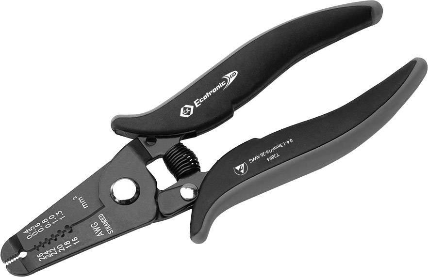 Pince à dénuder C.K Ecotronic T3894 0.4 à 1.3 mm 1 pc(s)