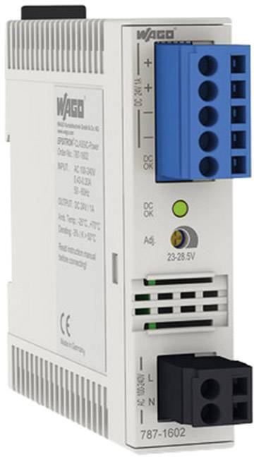 Alimentation rail DIN WAGO Kontakttechnik GmbH 28.5 V/DC 1.2 A 34 W 1 x