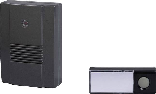 Sonnette sans fil Set complet avec porte-nom Heidemann 70834 HX Outdoor