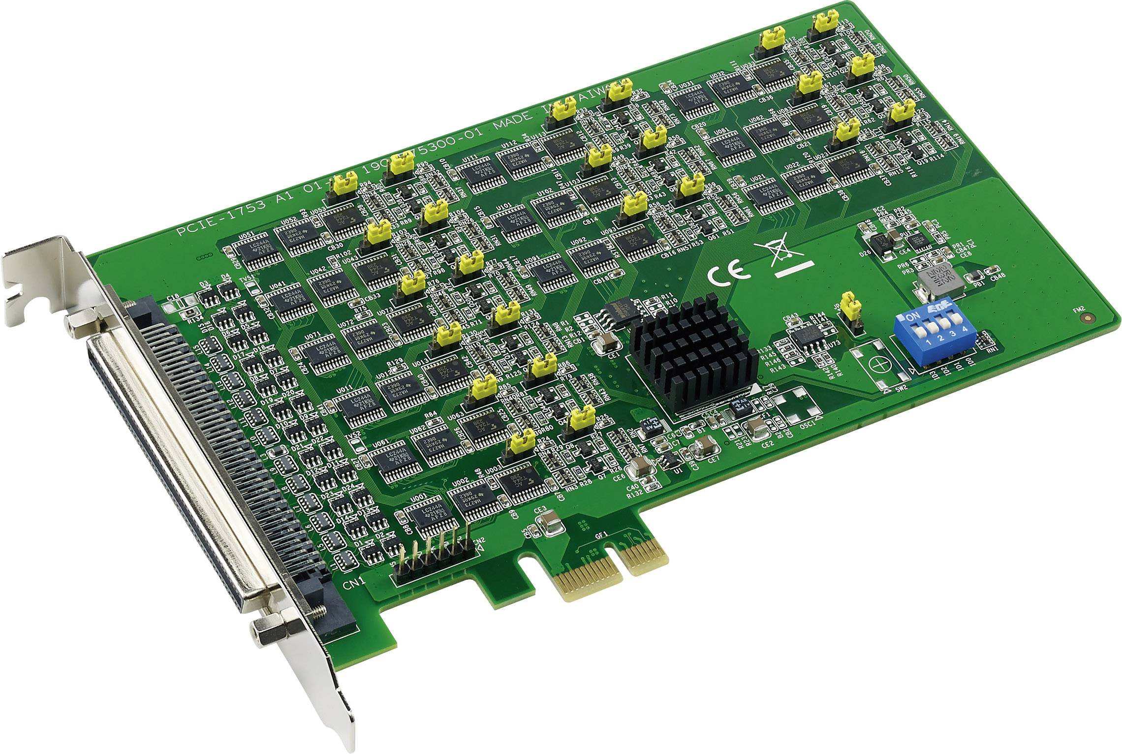 Carte enfichable DI/O Advantech PCIE-1753-AE Nombre I/O: 96 1 pc(s)