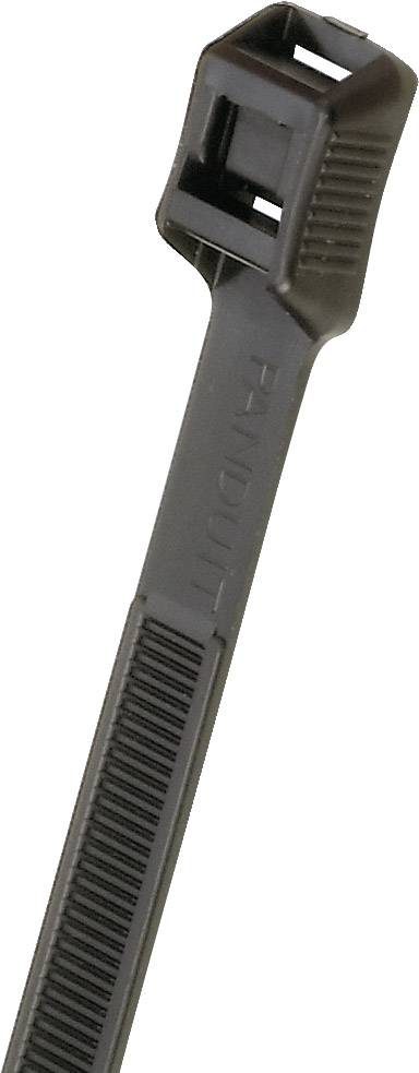Panduit IT9100-C0 IT9100-C0 Serre-câble 358 mm 8.90 mm noir stabilisé aux UV
