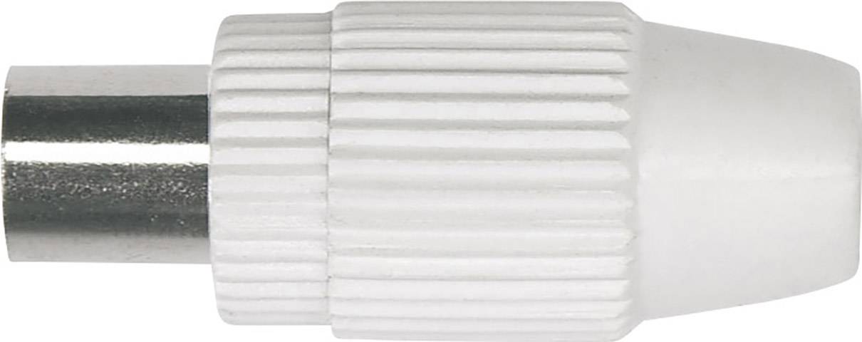 Connecteur coaxial IEC mâle Diamètre de câble: 6.8 mm