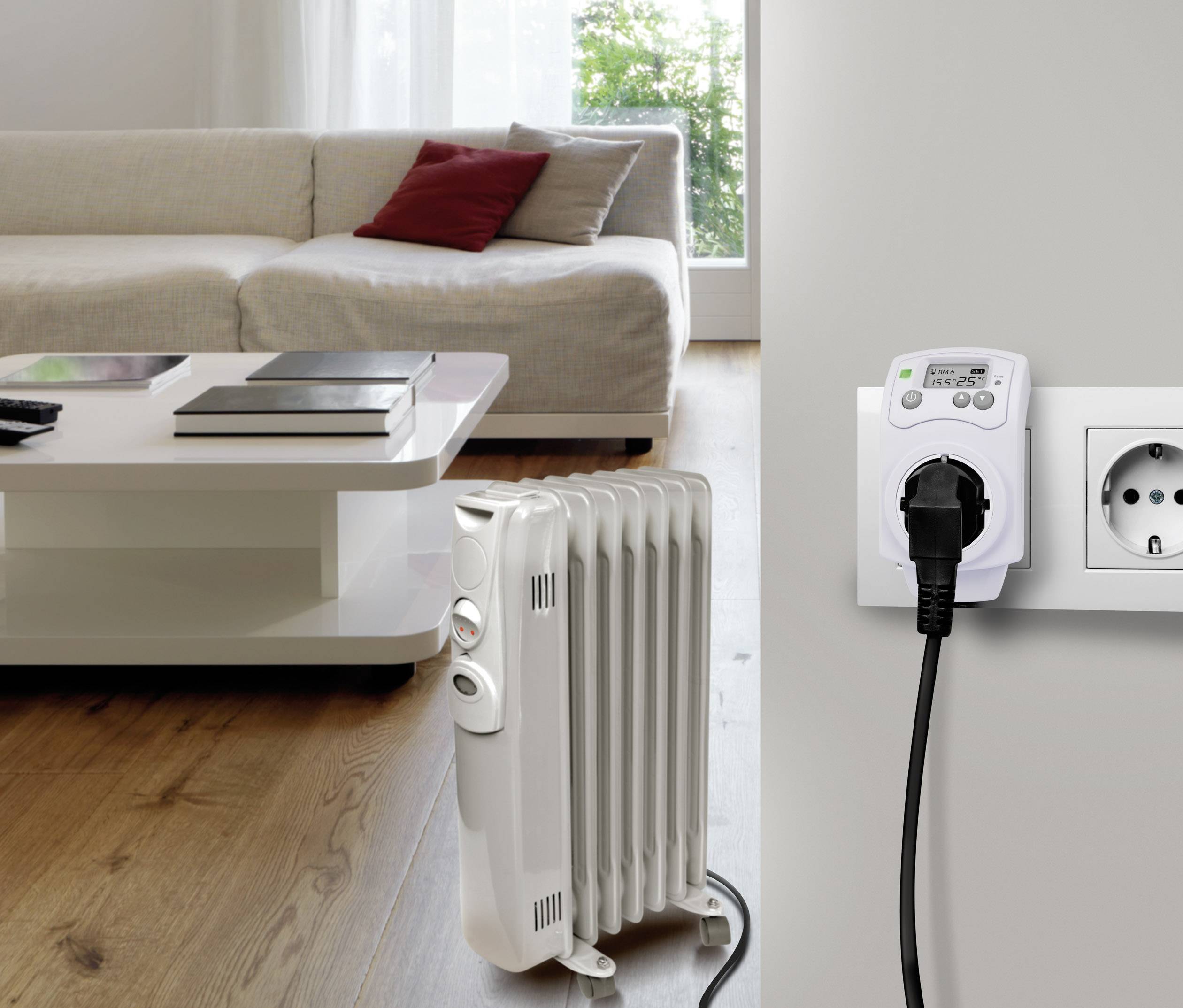 Renkforce MH-850T MH-850T Thermostat d'ambiance fiche intermédiaire 1 pc(s)