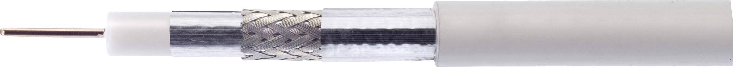 Câble coaxial Kathrein LCD 111 A+ 21510011 75 Ω 120 dB blanc Marchandise vendue au mètre