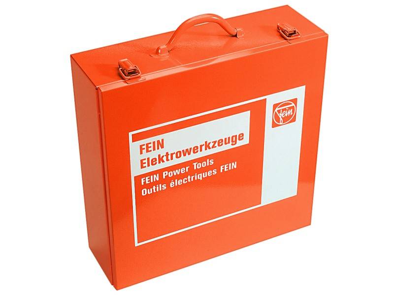 Fein 33901032013 Mallette pour matériels électroportatifs métal orange (L x l x H) 400 x 400 x 180 mm