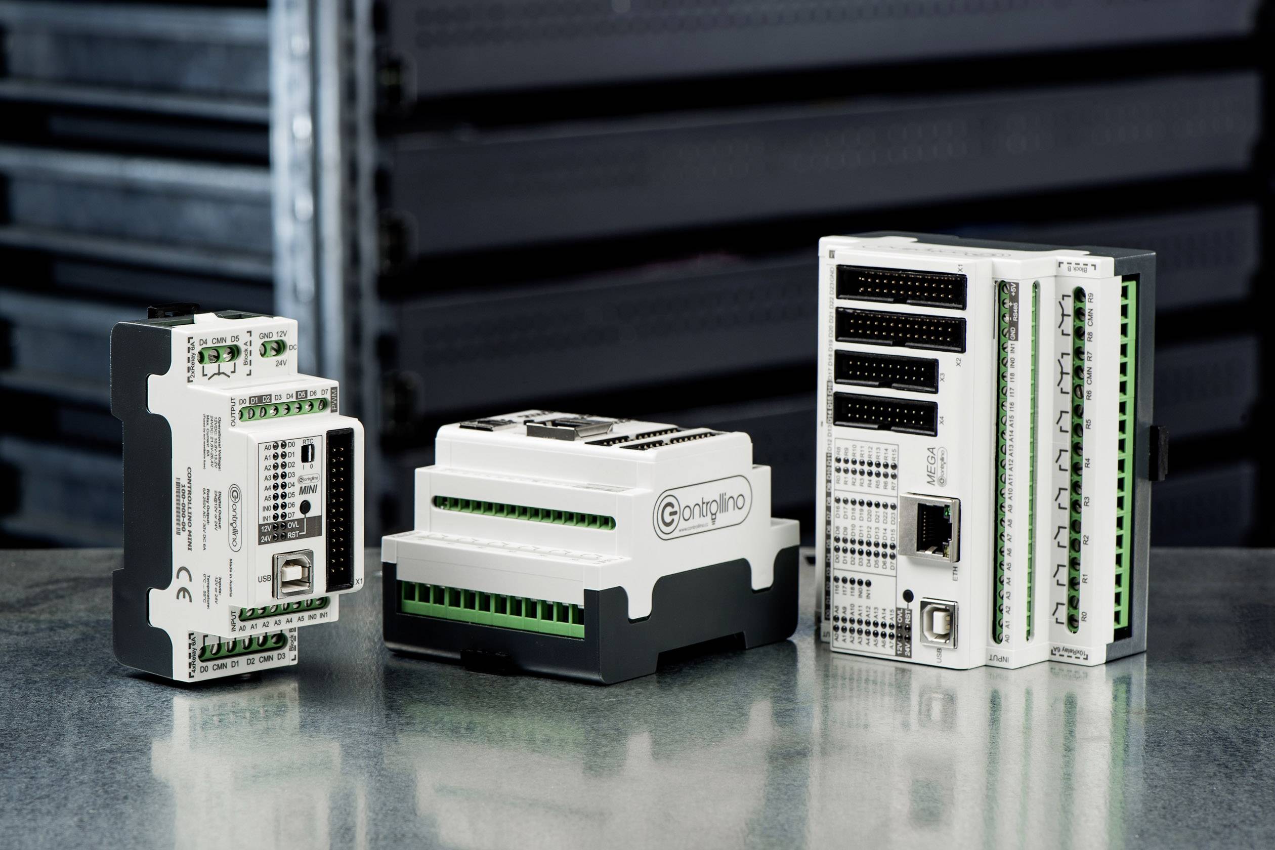 Module de commande Controllino MINI 100-000-00 12 V/DC, 24 V/DC