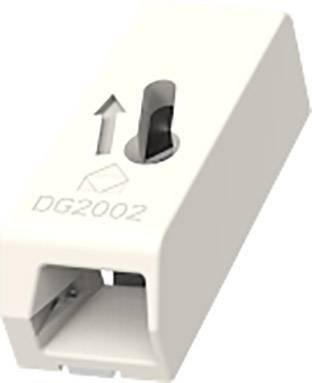 Borne CMS de circuit imprimé Degson DG2002-4.0-01P-11-00AH-1 0.75 mm² Nombre de pôles 1 blanc