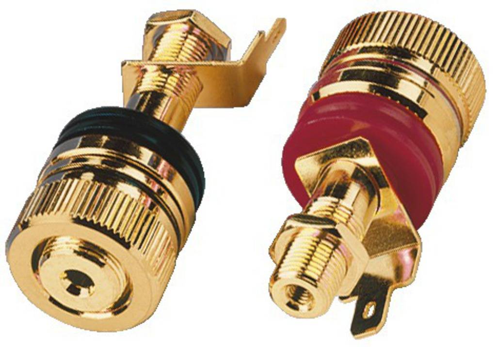 Monacor Borne LS BP-520G 2 pc(s)