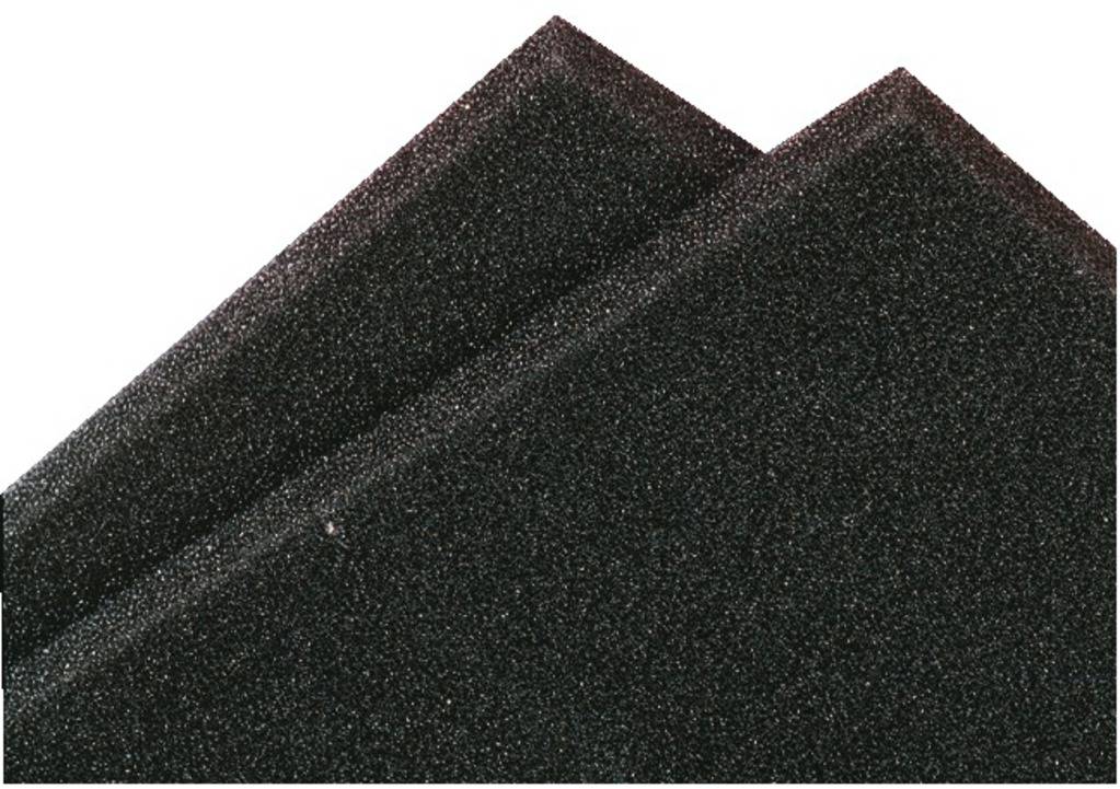 Mousse acoustique Monacor MDM-3002 Polyuréthane noir
