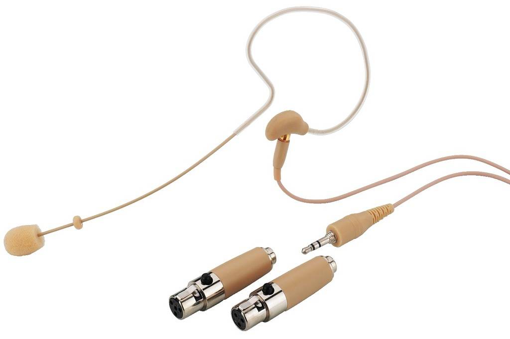 IMG Stageline HSE-70A/SK Micro-casque Micro Type de transmission (détails):filaire mini-XLR filaire