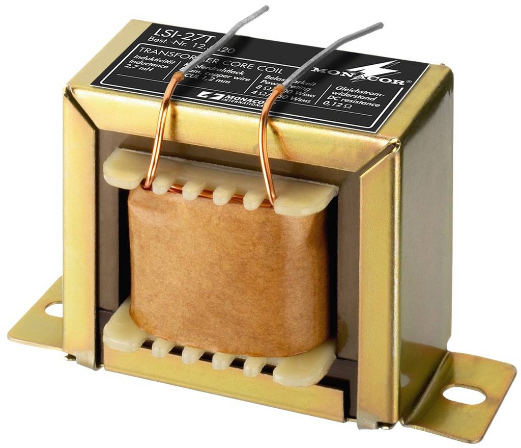 Monacor LSI-27T Bobine transformateur pour haut-parleur