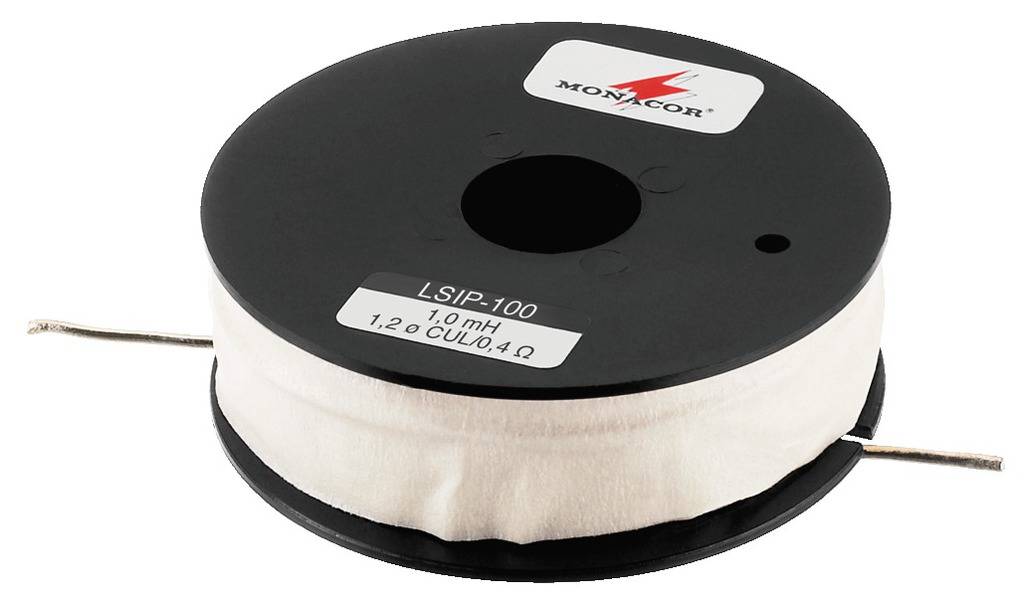 Monacor LSIP-100 Bobine à air pour haut-parleur