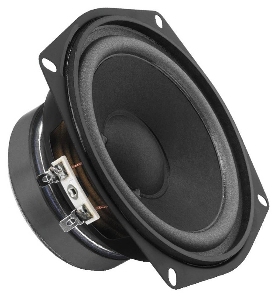 Monacor SP-13/4 5 pouces 12.8 cm Haut-parleur large bande 20 W 4 Ω