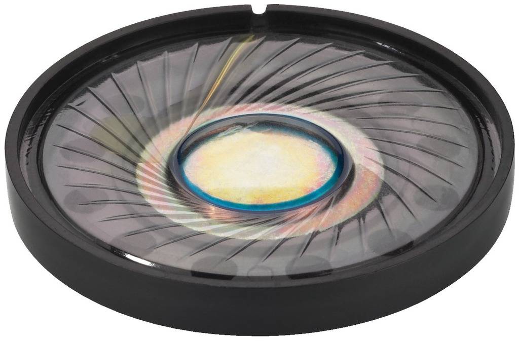 Monacor SP-39 1.6 pouces 4 cm Haut-parleur miniature 0.1 W 32 Ω