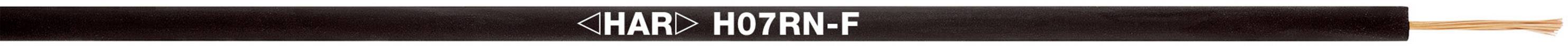 Câble de raccordement H07RN-F LAPP H07RN-F4X1,5 4533064/100 4 x 1.5 mm² noir 100 m