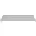 Intellinet 712200 19 pouces Plaque de sol 1 UH montage fixe adapté à une baie de profondeur: à partir de 450 mm gris Intellinet 712200 19 pouces Plaque de sol 1 UH montage fixe adapté à une baie de profondeur: à partir de 450 mm gris