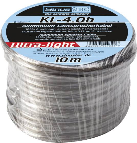 Set de connexion pour ampli HiFi auto Sinustec KL-4,0b