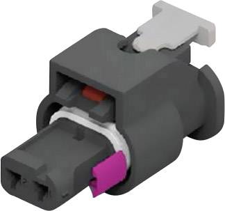 TE Connectivity Boîtier femelle pour câble série MCON 1.2 Nbr total de pôles 2 1-1718643-1