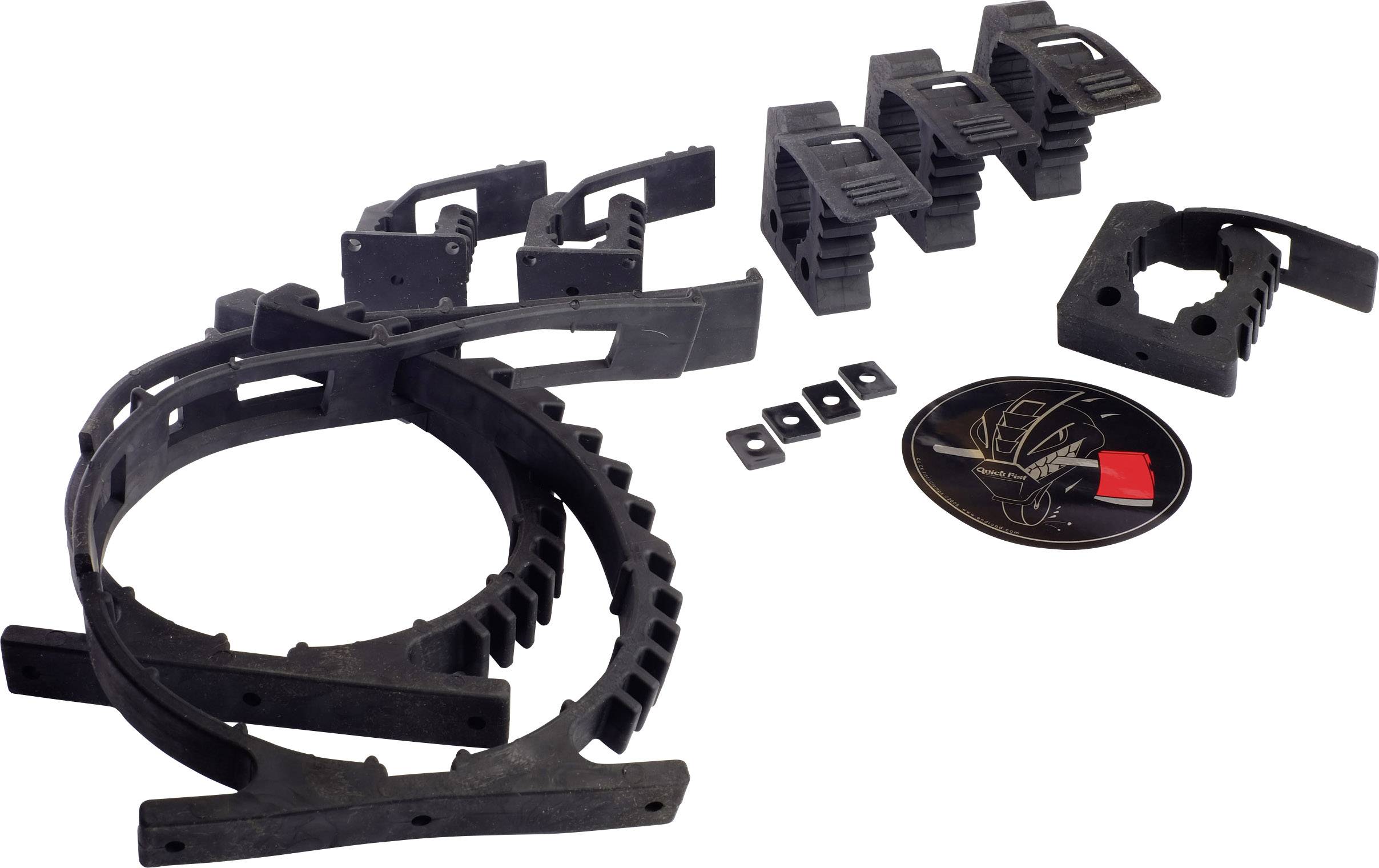 Support pour matériel de voiture QuickFist 95371 Kit 8tlg. 8 pc(s)