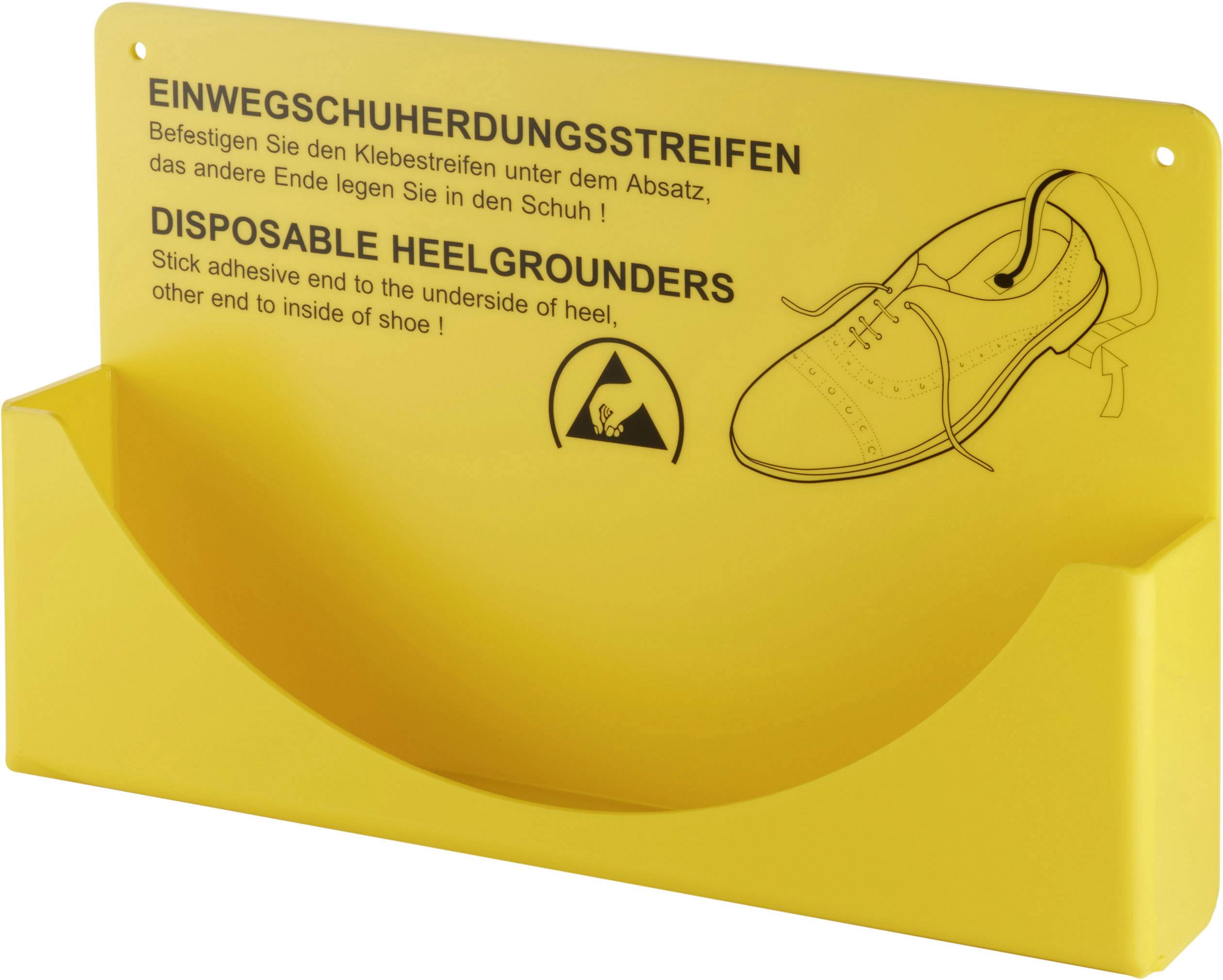 Wolfgang Warmbier Support mural pour bandes jetables 1 pc(s) jaune 2560.894.H