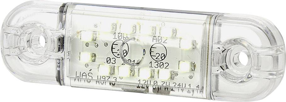 Feu de gabarit avant blanc SecoRüt 95716 verre transparent extrêmités de câble ouvertes 12 V, 24 V