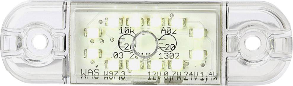 Feu de gabarit avant blanc SecoRüt 95716 verre transparent extrêmités de câble ouvertes 12 V, 24 V