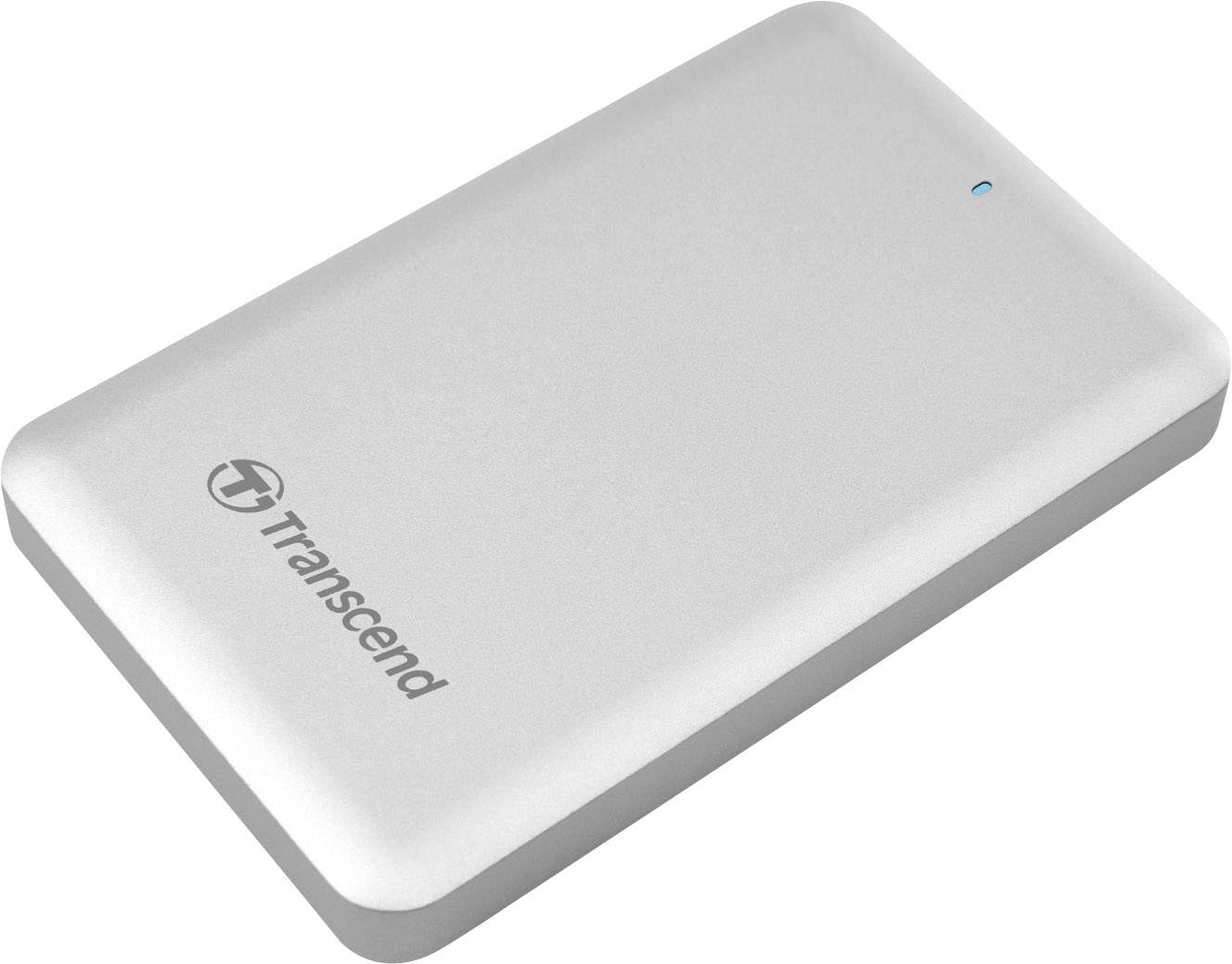 Disque dur externe SSD Transcend StoreJet® 500 Mac 1 TB - USB 3.0, Thunderbolt - argent
