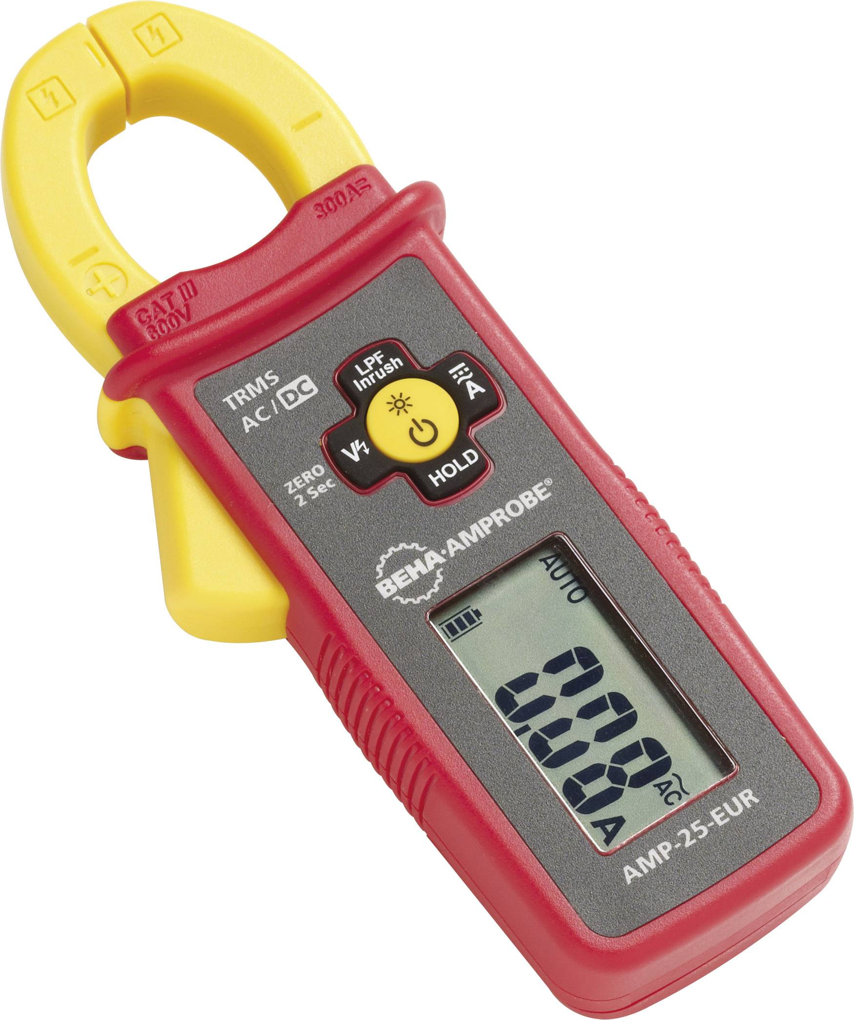 Pince ampèremétrique Beha Amprobe AMP-25-EUR numérique CAT III 600 V Affichage (nombre de points): 6000