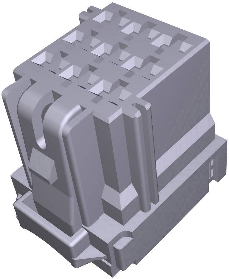 TE Connectivity Boîtier femelle pour câble série MCP Nbr total de pôles 9 8-968971-2