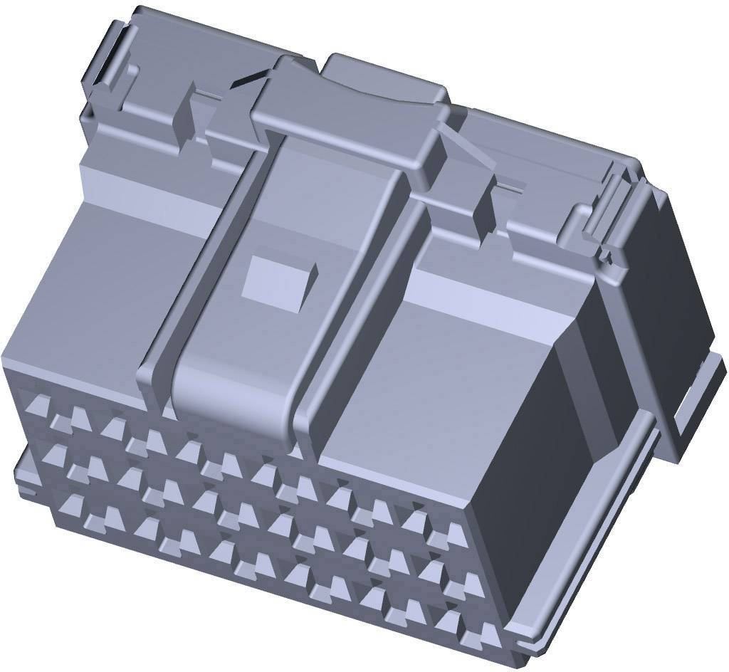 TE Connectivity Boîtier femelle pour câble série MCP Nbr total de pôles 18 6-968974-1