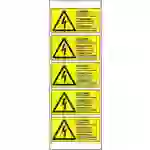 Etiquette combinée dans l'électrotechnique 52 x 26 mm TE Connectivity ESSW 1768020-2 52 mm x 26 mm () Etiquette combinée dans l'électrotechnique 52 x 26 mm TE Connectivity ESSW 1768020-2 52 mm x 26 mm ()