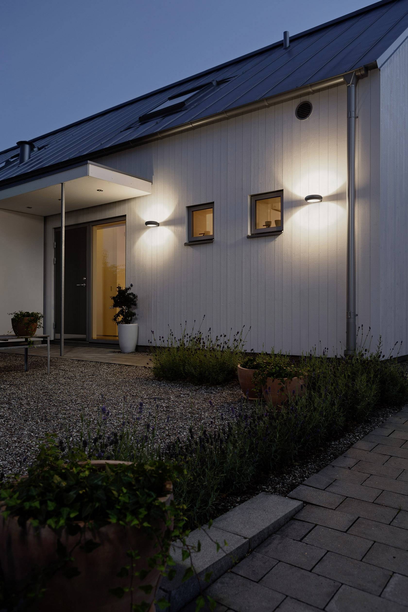 Applique LED extérieure Konstsmide 7950-370 Rovigo LED intégrée anthracite