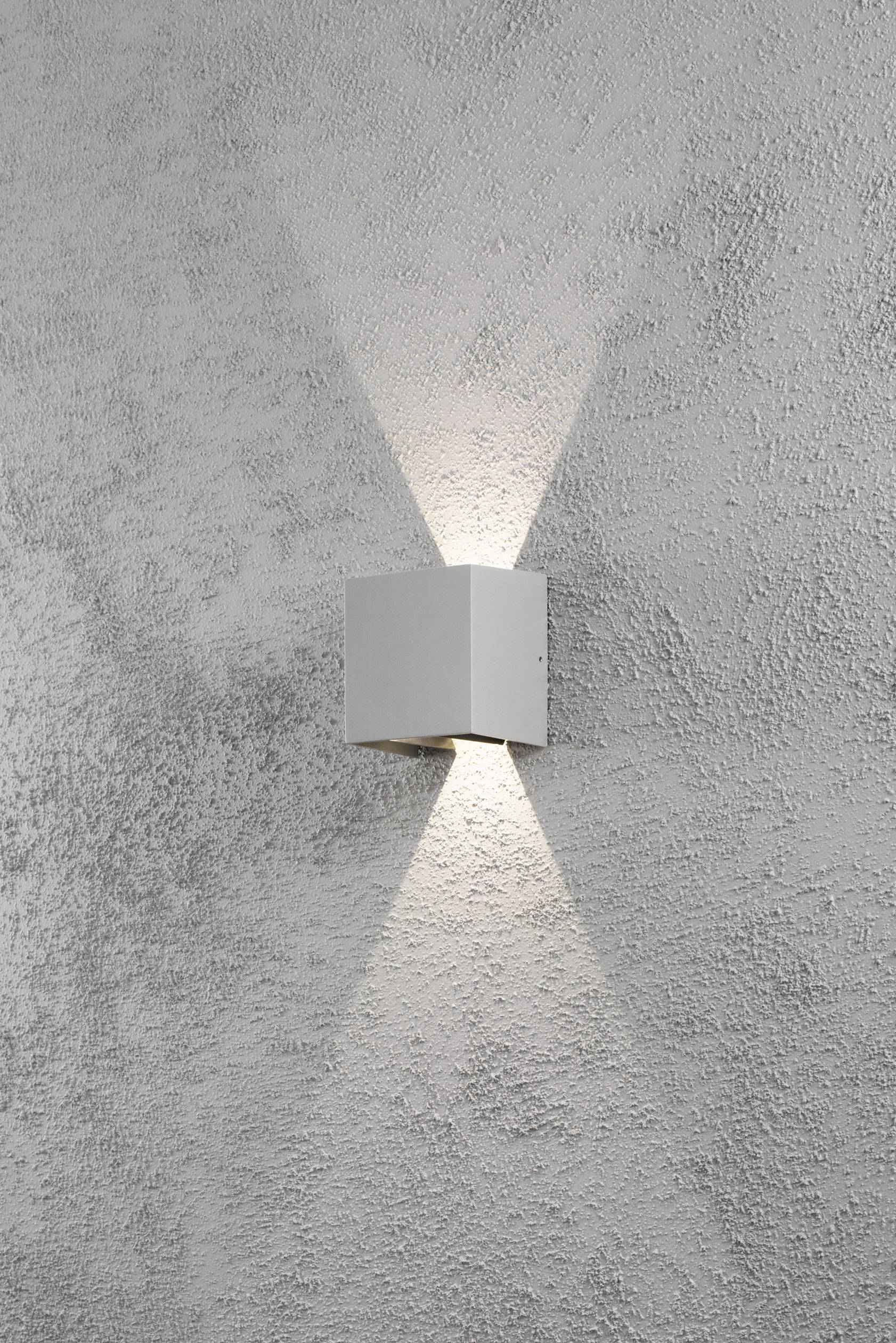 Applique LED extérieure Konstsmide Cremona 7959-310 LED intégrée gris